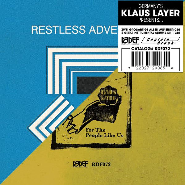 Klaus Layer - Restless Adventures/For the People Like Us (New CD)