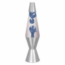 Lava Lamp Classic - METALLIC BLUE / CLEAR LIQUID 14.5" - For PICK UP ONLY