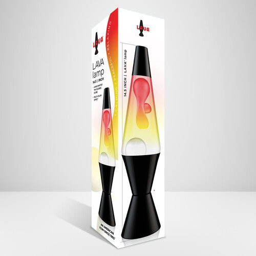 Lava Lamp Classic - TRI-COLORED GLOBE WHITE WAX / CLEAR LIQUID 14.5" - For PICK UP ONLY