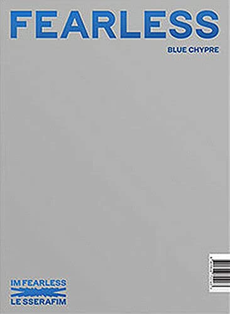 Le Sserafim - 1st Mini Album 'Fearless' (Blue Chypre Ver.) (New CD)