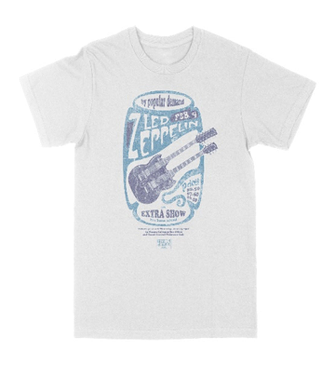 Led Zeppelin - Poster  (faded look) - T-Shirt