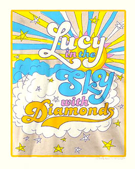 Lennon & McCartney - Lucy in the Sky - T-Shirt