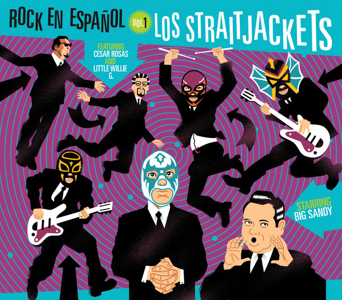 Los Straitjackets - Rock En Espanol Vol.1 (15th Anniversary Purple Vinyl) (New Vinyl)
