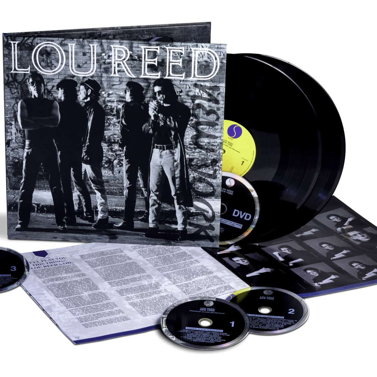 Lou Reed - New York (3CD/DVD/2LP Deluxe Edition) (New CD)