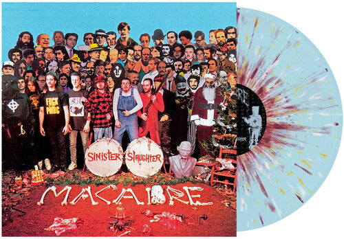 Macabre - Sinister Slaughter (Baby Blue w/ Multi-Coloured Splatter) (New Vinyl