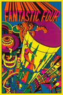 Marvel Classic Black Light Posters (New Book/Posters)