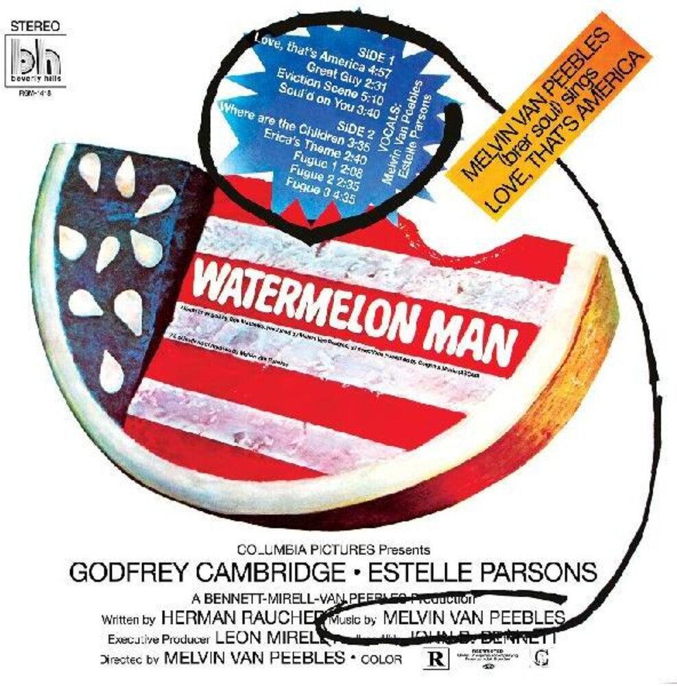 Melvin Van Peebles - Watermelon Man (Colour Vinyl) (New Vinyl)
