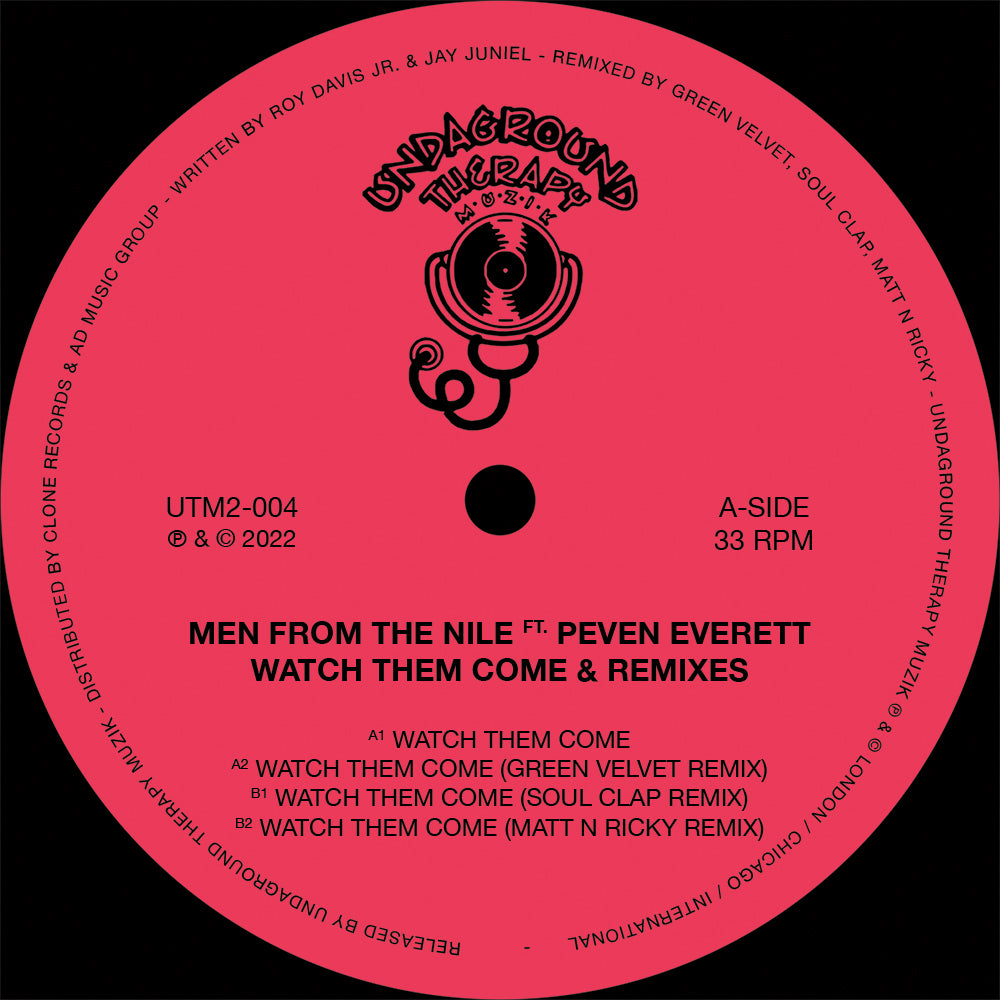 Men From the Nile - Watch them Come and Remixes 12" (New Vinyl)
