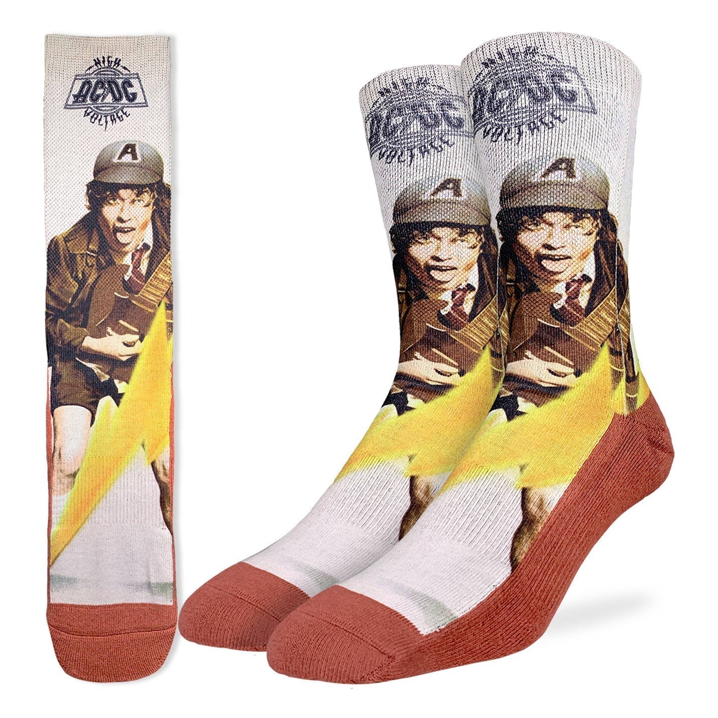 Men's ACDC High Voltage Socks