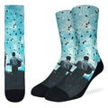 Men's Bob Dylan Playing Guitar Socks