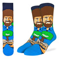 Men's Bob Ross Happy Little Tree Socks
