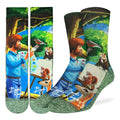 Men's Bob Ross Painting Socks