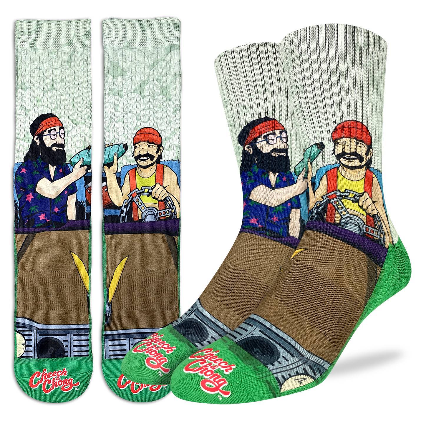 Men's Cheech & Chong Pass The Blunt Socks