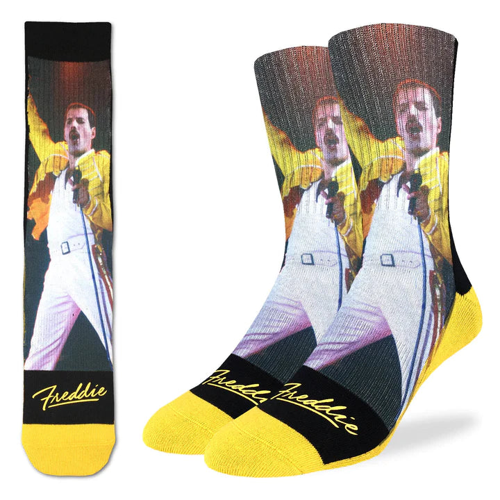 Men's Freddie Mercury at Wembley Socks