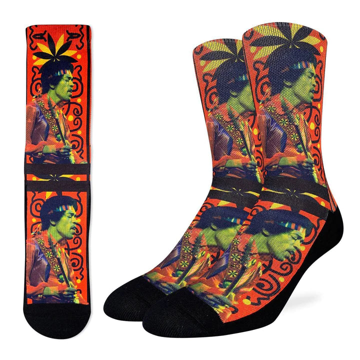 Men's Jimi Hendrix  Guitar Strap Socks