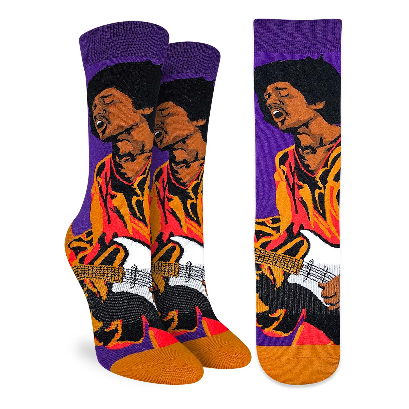 Men's Jimi Hendrix Rockin' Out Socks
