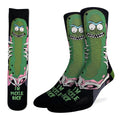 Men's Rick and Morty Pickle Rick Socks