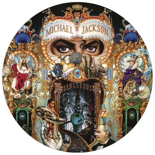 Dangerous Michael Jackson - (Red – Vinyl Color | Jackson, (Limited