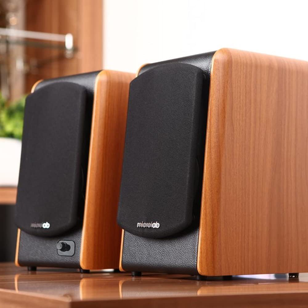 Microlab Chairman B77BT Active Powered Bookshelf Speakers (4" Woofer) *AVAILABLE FOR IN-STORE PICKUP ONLY*