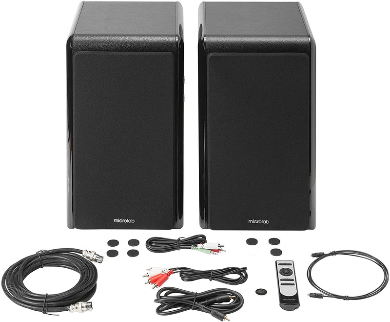Microlab Solo 16 Active Powered Bookshelf Speakers (6.5" Woofer) *AVAILABLE FOR IN-STORE PICKUP ONLY*