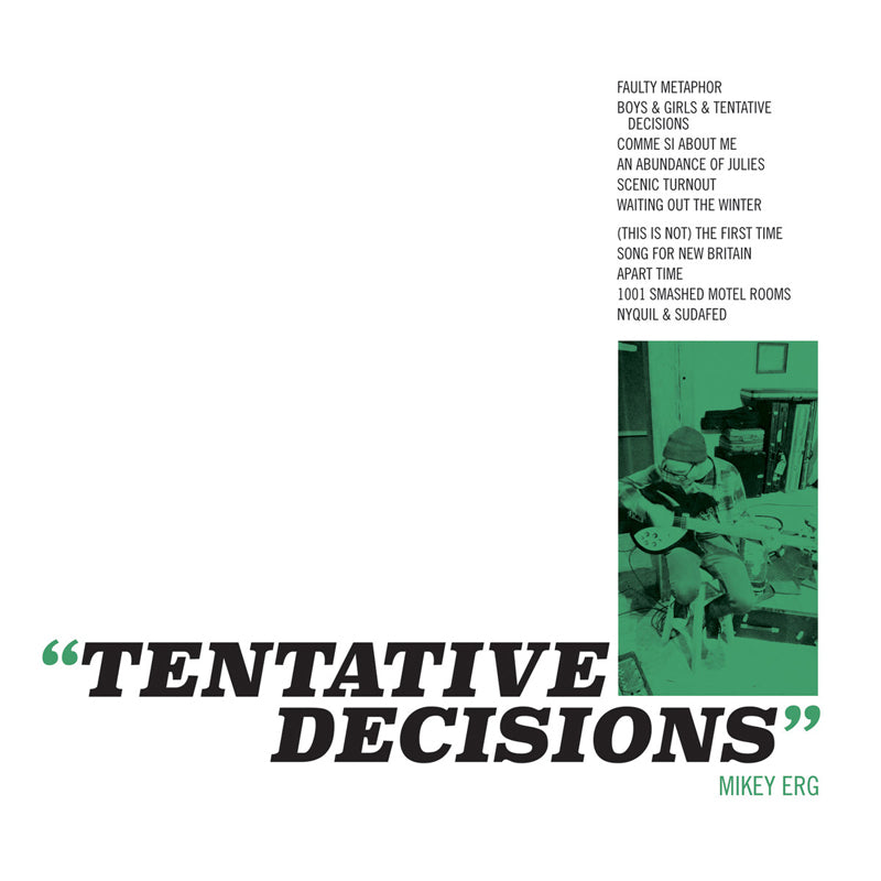 Mikey Erg - Tentative Decisions (Colour) (New Vinyl)