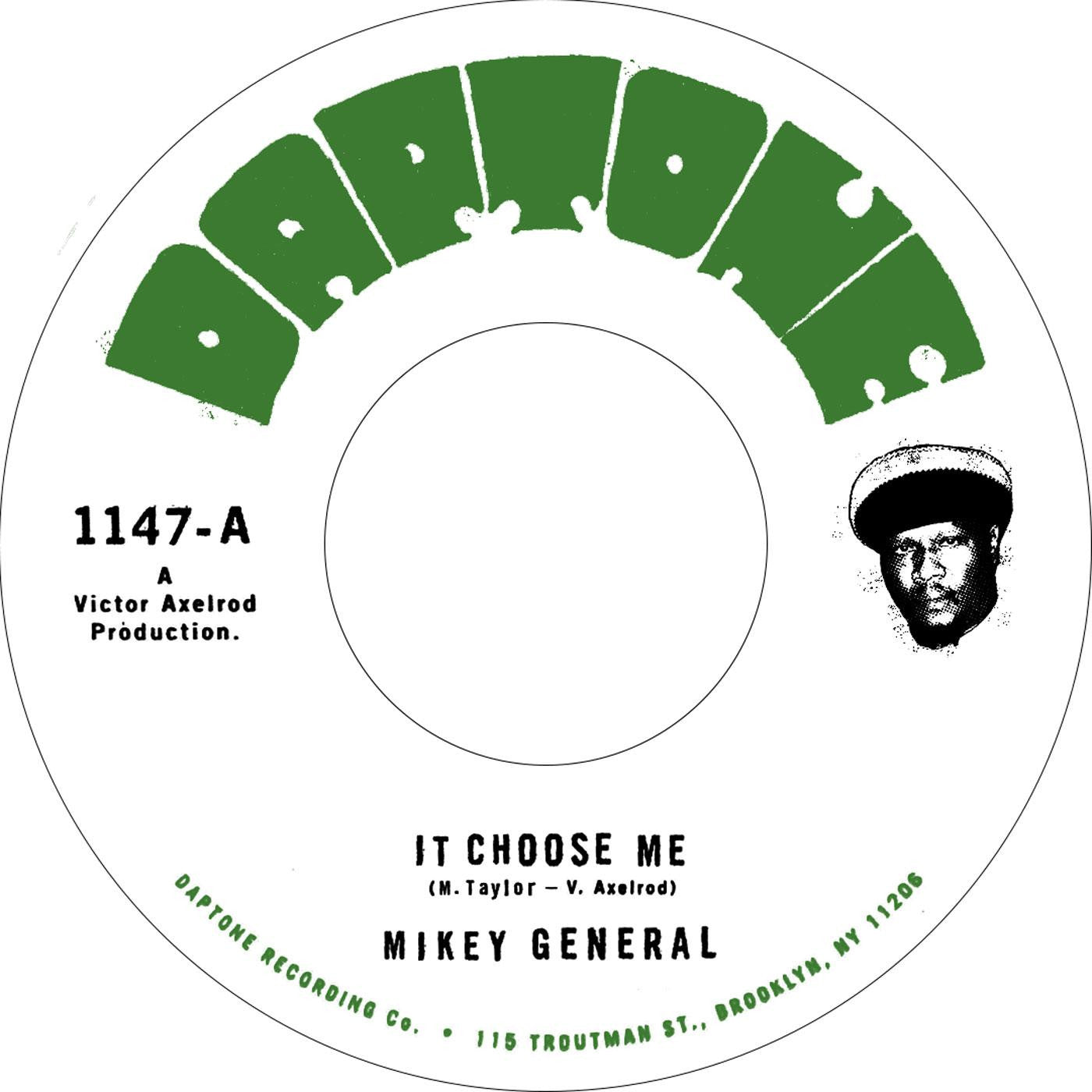 Mikey General - It Choose Me (New Vinyl)