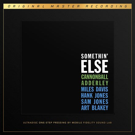 Cannonball Adderley - Somethin' Else (Ultradisc One-Step Supervinyl) (New Vinyl)