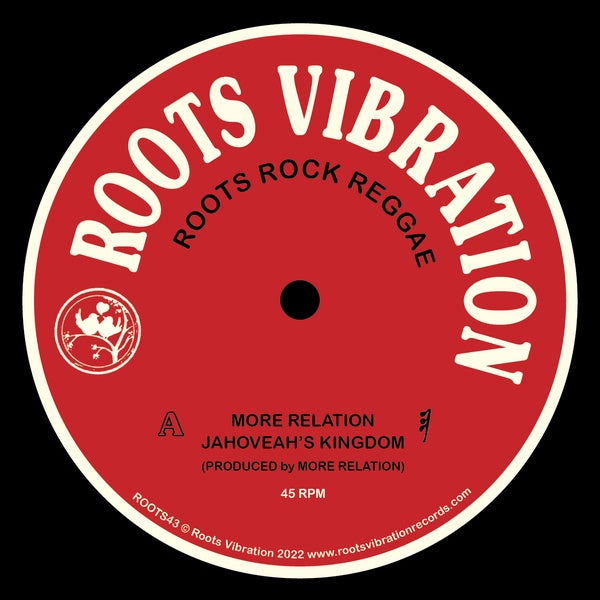More Relation - Jahoveah's Kingdom/Solve Them 12" (New Vinyl)
