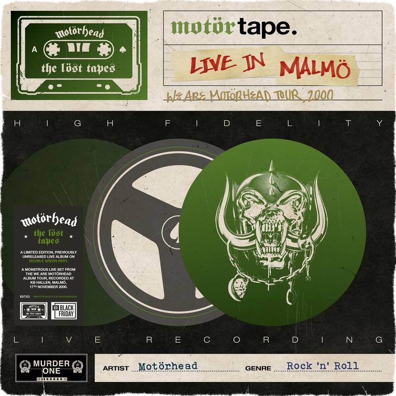 Motorhead - The Lost Tapes Vol. 3 (Live In Malmo 2000) (RSD Black Friday 2022) (New Vinyl)
