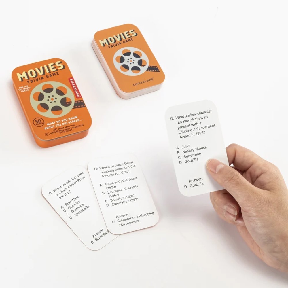 Movie Trivia Game - Kikkerland