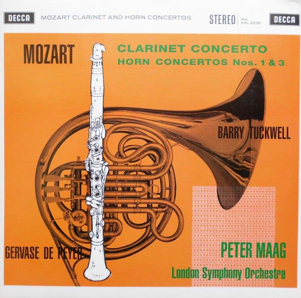 Mozart - Clarinet Concerto / Horn Concertos Nos. 1 & 3 (Speakers Corner) (New Vinyl)