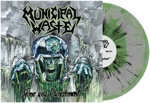 Municipal Waste - Slime And Punishment (Mint Green/Grey Swirl w/ Black Splatter) (New Vinyl)