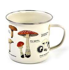 Mushrooms Enamel Mug