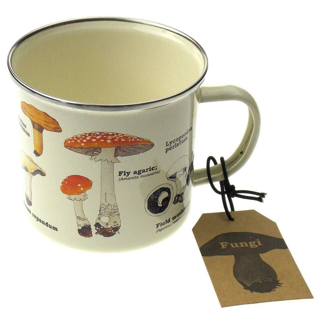 Mushrooms Enamel Mug