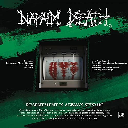 Napalm Death - Resentment is Always Seismic: a final throw of Throes (New CD)