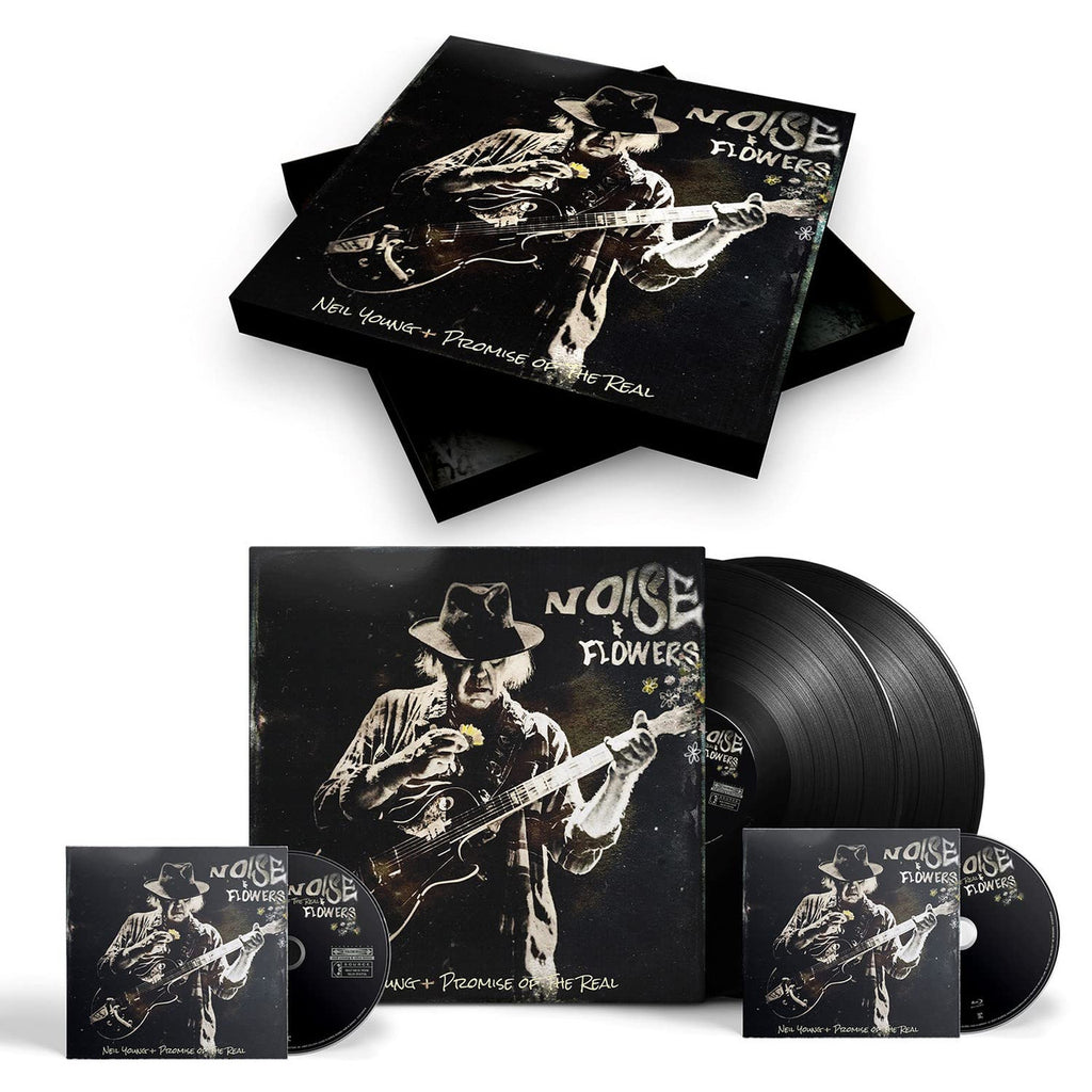 Neil Young + Promise Of The Real - Noise And Flowers (2LP + CD & Bluray) (New Vinyl)