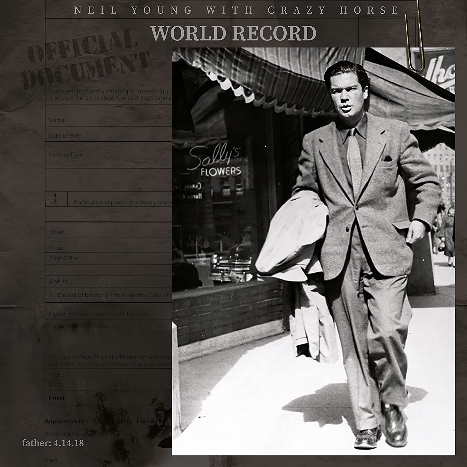 Neil Young - World Record (2LP/Indie Exclusive Clear w/ Etching) (New Vinyl)