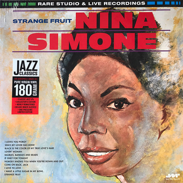 Nina Simone ‎– Strange Fruit. Rare Studio & Live Recordings (New Vinyl)