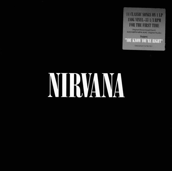 Nirvana - Nevermind (180g) (New Vinyl) – Sonic Boom Records