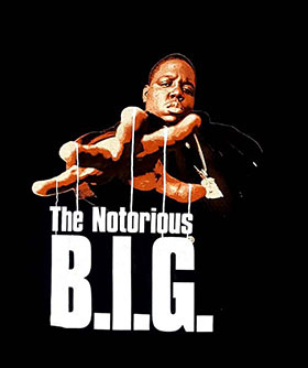 Notorious B.I.G. - Reaching Strings - T-Shirt