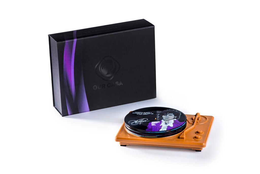 Our Casa - Retro Vinyl Drink Coaster Kit