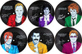 Our Casa - Retro Vinyl Drink Coaster Set