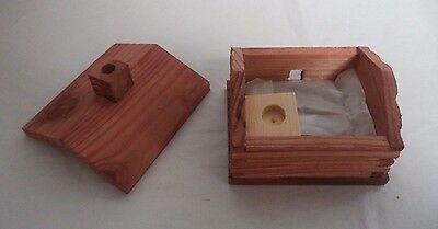 PAINE's Incense Cabin with 10 RED CEDAR INCENSE CONES