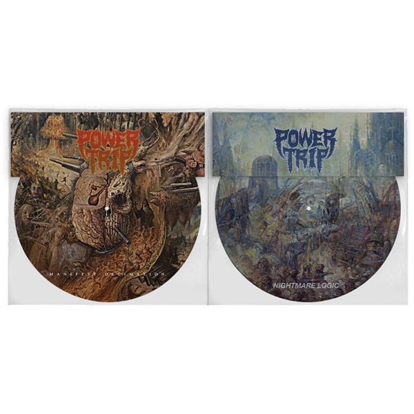 Power Trip - Manifest Decimation/Nightmare Logic (Picture Discs) (New Vinyl)