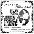 Pastor T.L. Barrett - Like A Ship (Without A Sail) (Clear and Black Splatter Edition) (New Vinyl)