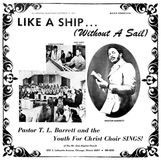 Pastor T.L. Barrett - Like A Ship (Without A Sail) (Ice Wind Edition) (New Vinyl)