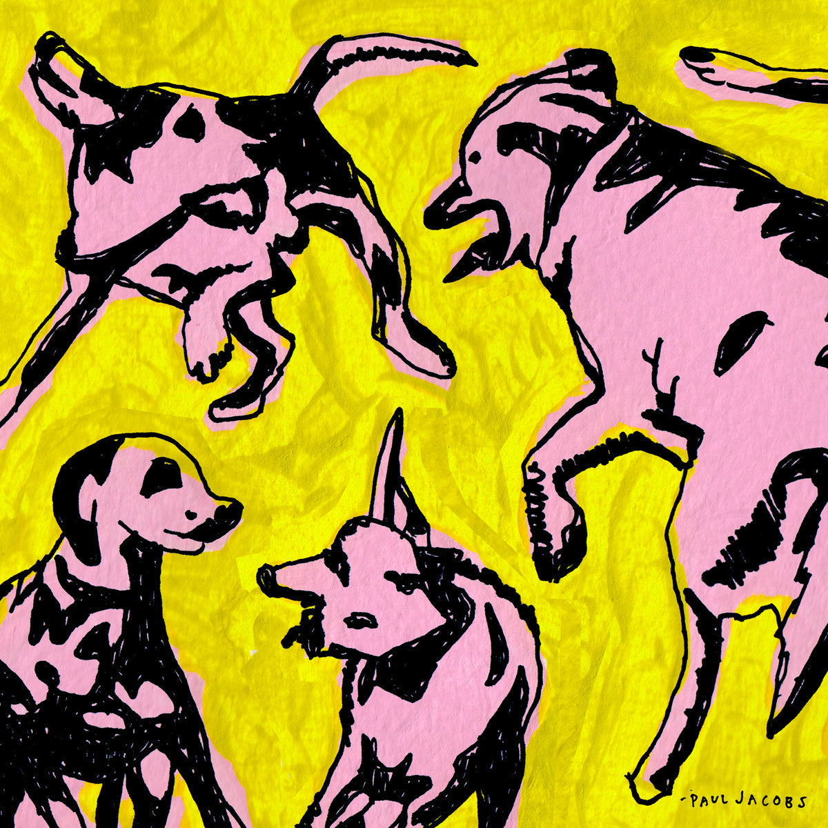 Paul Jacobs - Pink Dogs on the Green Grass (New Vinyl)