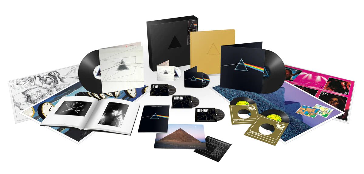Pink Floyd - The Dark Side Of The Moon: 50 Years (Dlx Box) (2LP/2CD/2x7" w/ blu-ray+DVD) (New Vinyl)