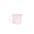 Pink Splatter Enamel Mug - 12 Oz - Crow Canyon