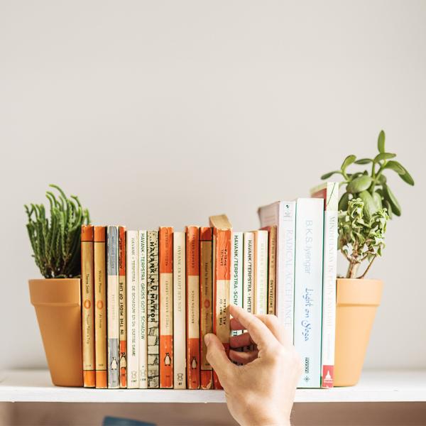 Plant Pot Bookends - Tate